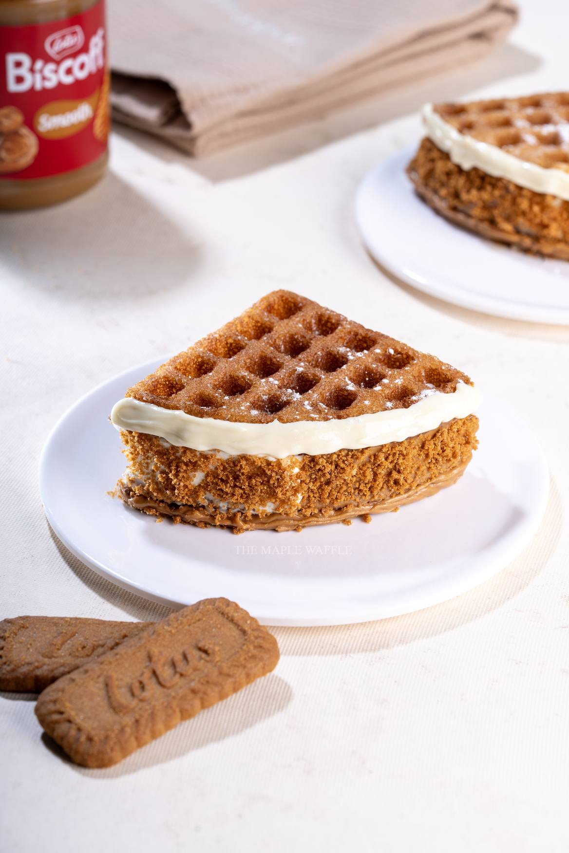 Lotus Biscoff Waffle